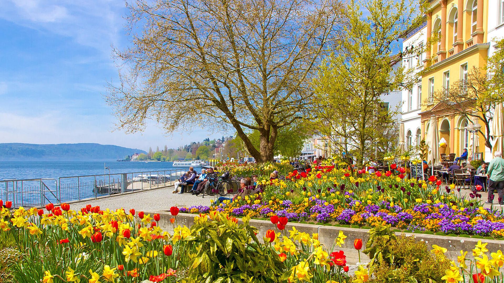 Frühling in Überlingen am Bodensee