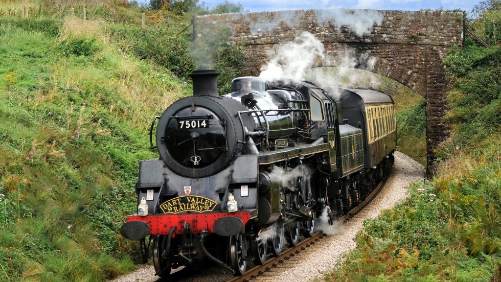 Braveheart-under-bridge-through-cutting-Aug23-SE