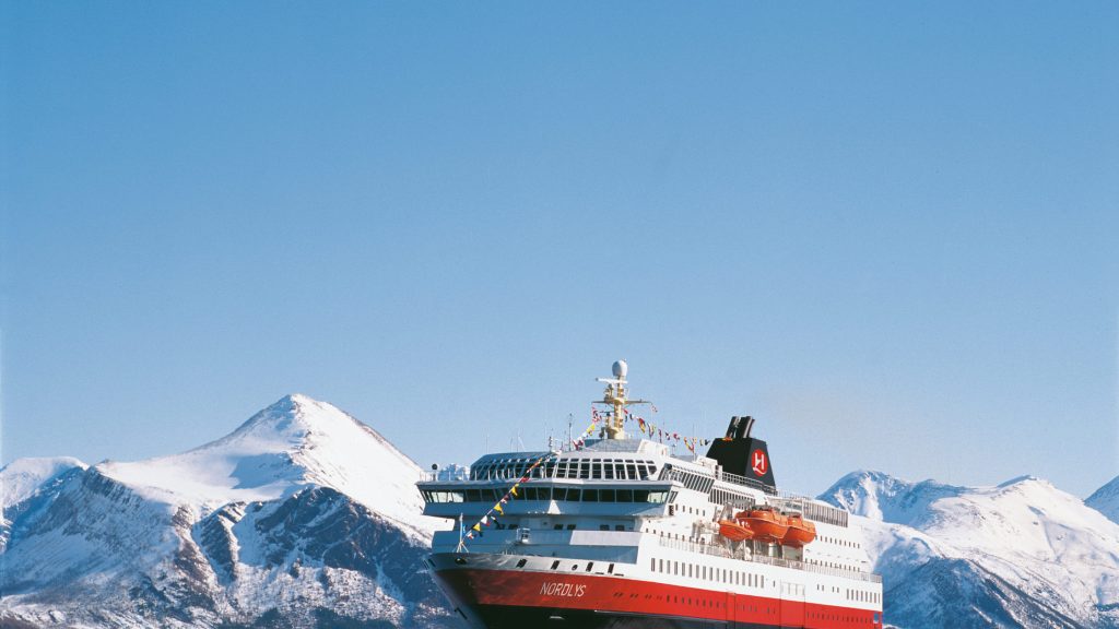 Norway, winter, MS Nordlys, exterior
