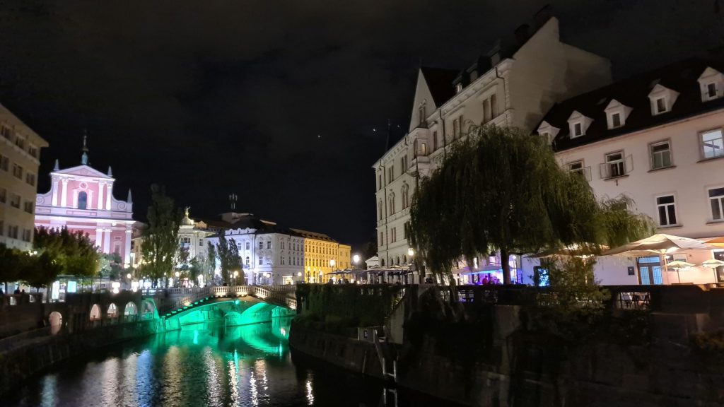 Ljubljana bei Nacht (SH)