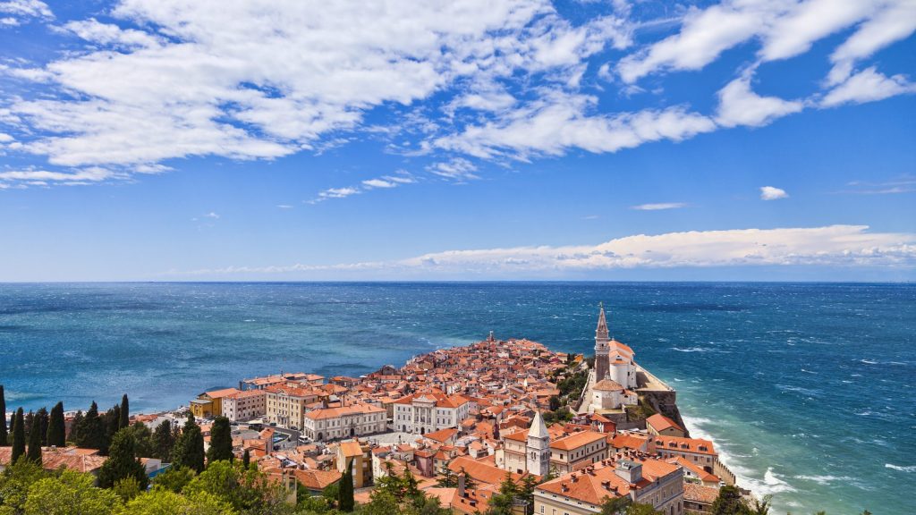 A view of Piran, Slovenia